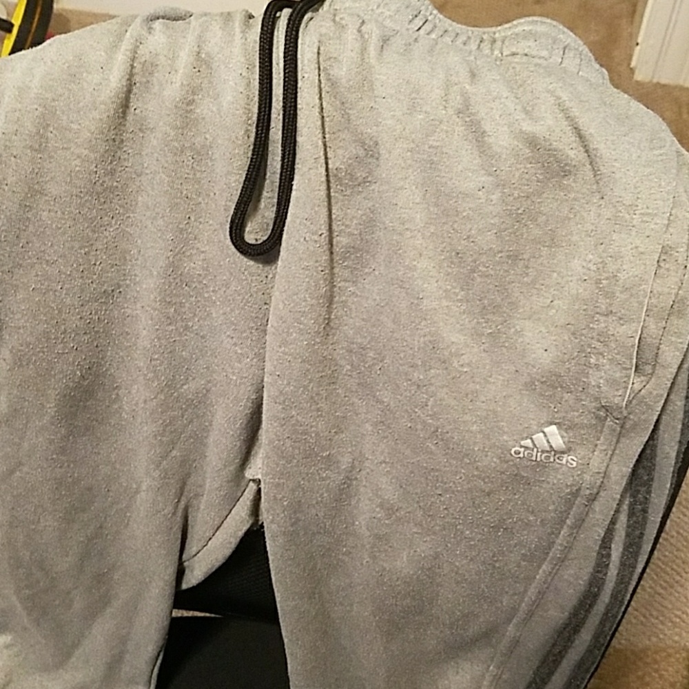 Large Adidas Running Sweatpants